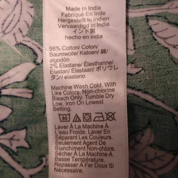 J Crew Floral Tiered Midi Dress Womens Size 00 Green Boho Cottage Pockets 2024 - Picture 4 of 13